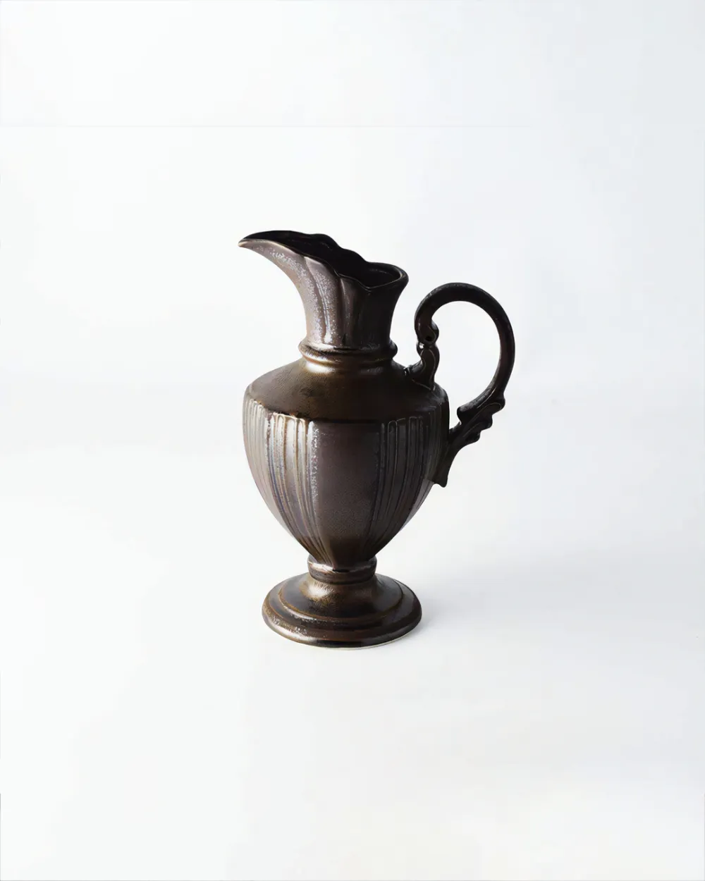 Pedestal Ceramic Flower Vase