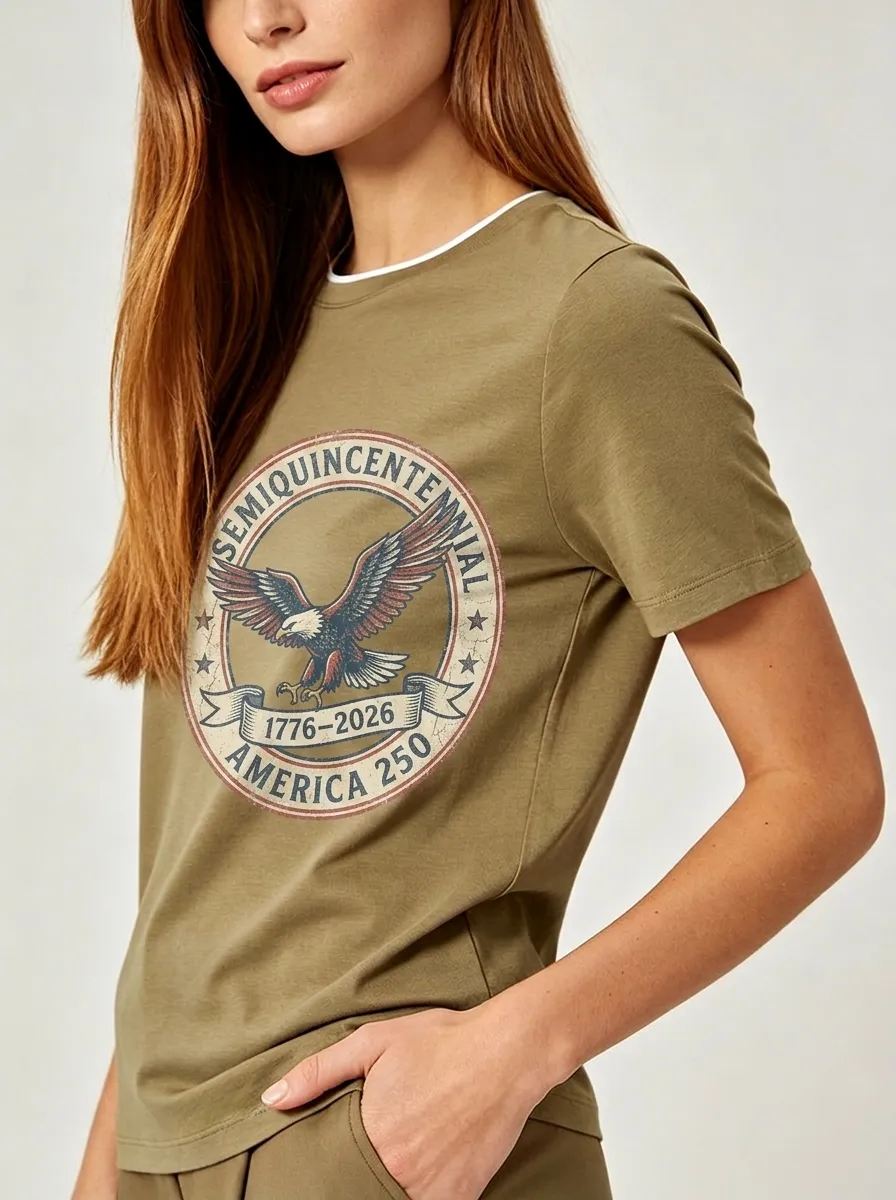 Usa Patriotic Eagle T-Shirt