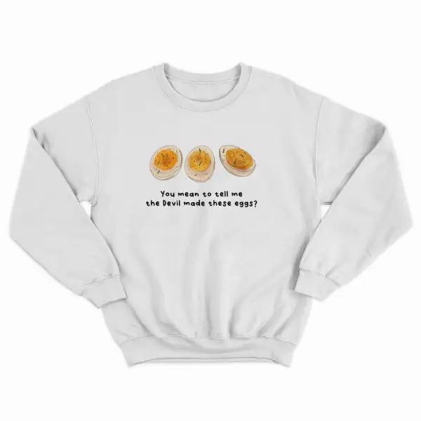 Deviled Egg Fleece Crewneck
