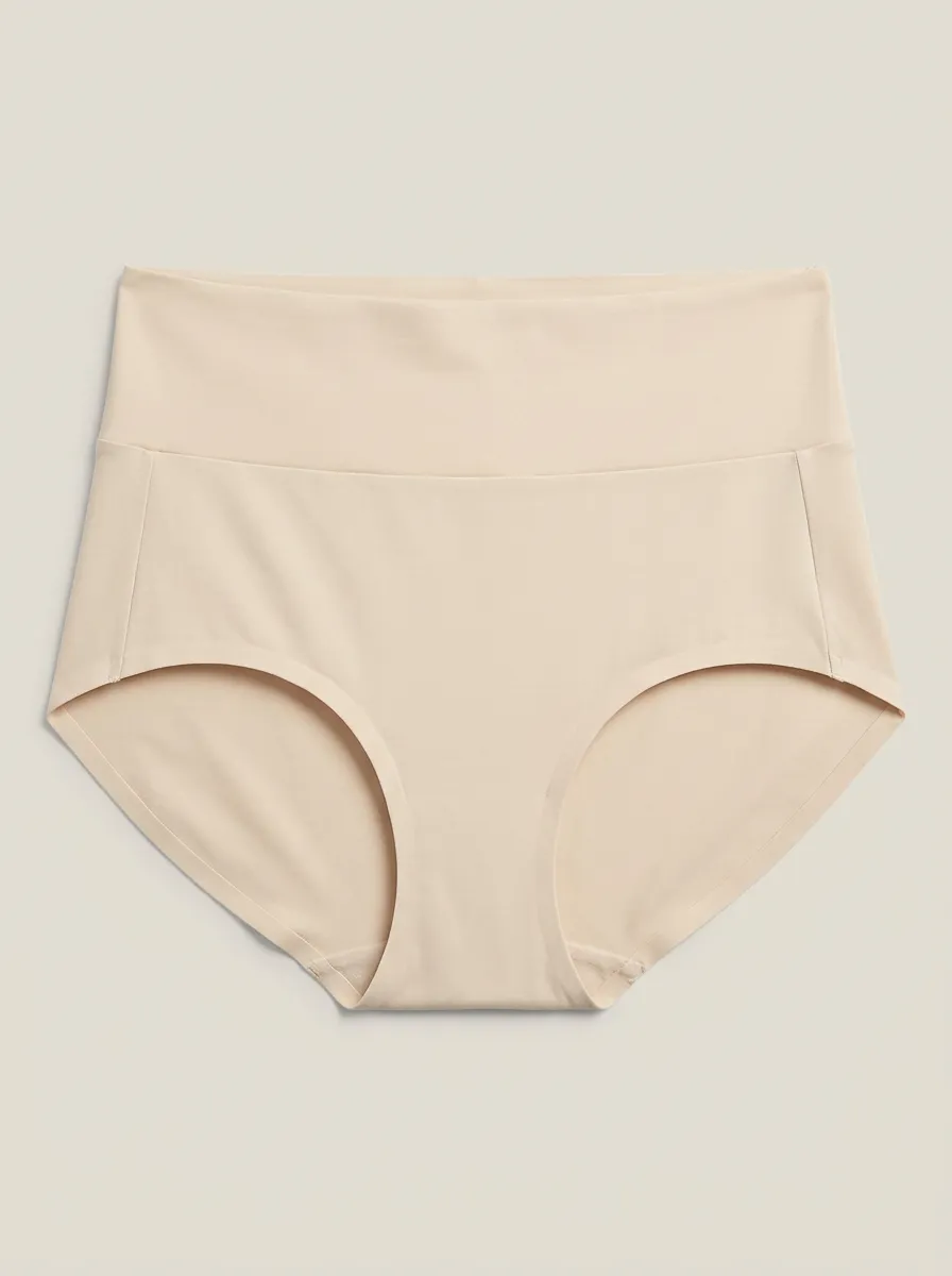 Women's High Waist Seamless Clean Line Briefs