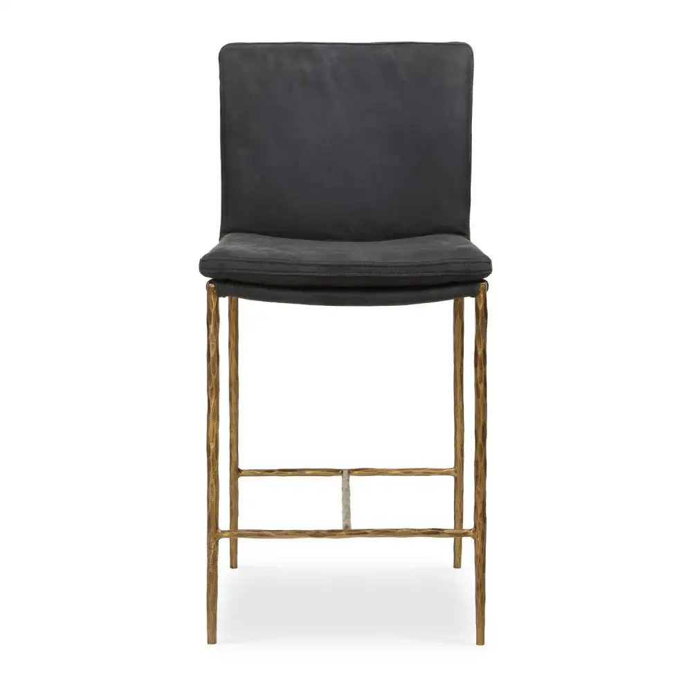 Lounge Leather Counter Stool