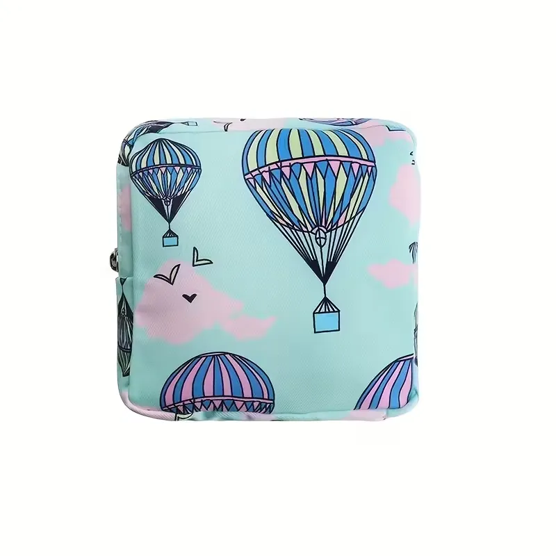 Printed Zipper Organizer Bag
