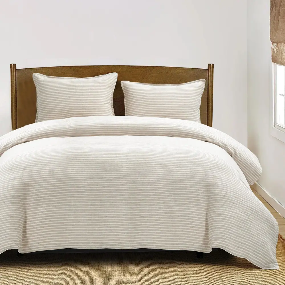 Cotton Gauze Stonewashed Duvet Set