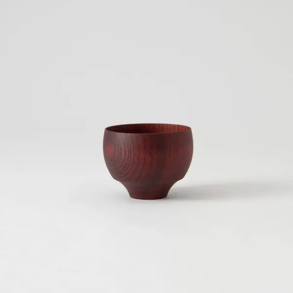 Wood-Grain Soup Bowl