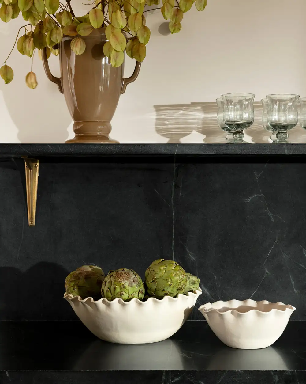 Stoneware Serving Bowl Set