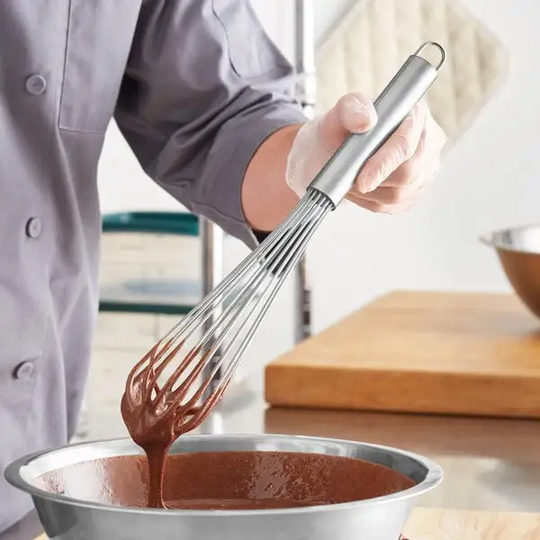 Low-Profile Stainless Steel French Whip Whisk