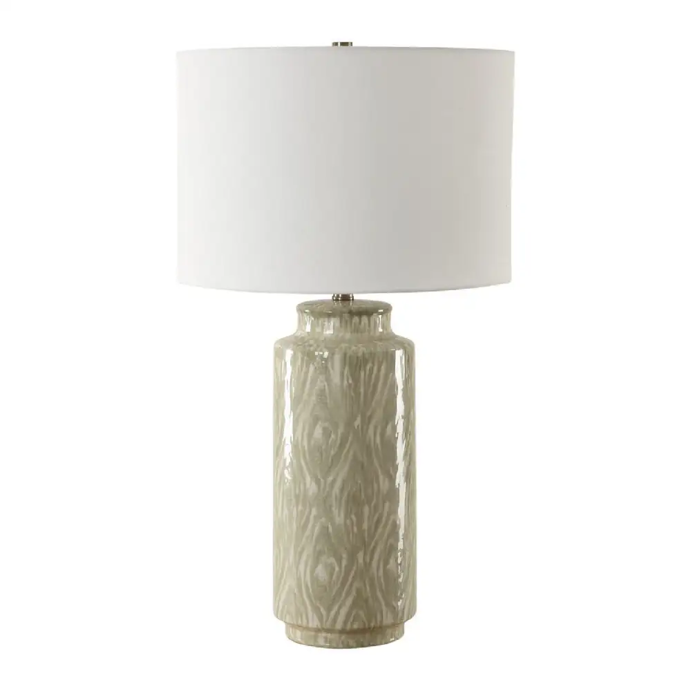 Patterned Ceramic Table Lamp