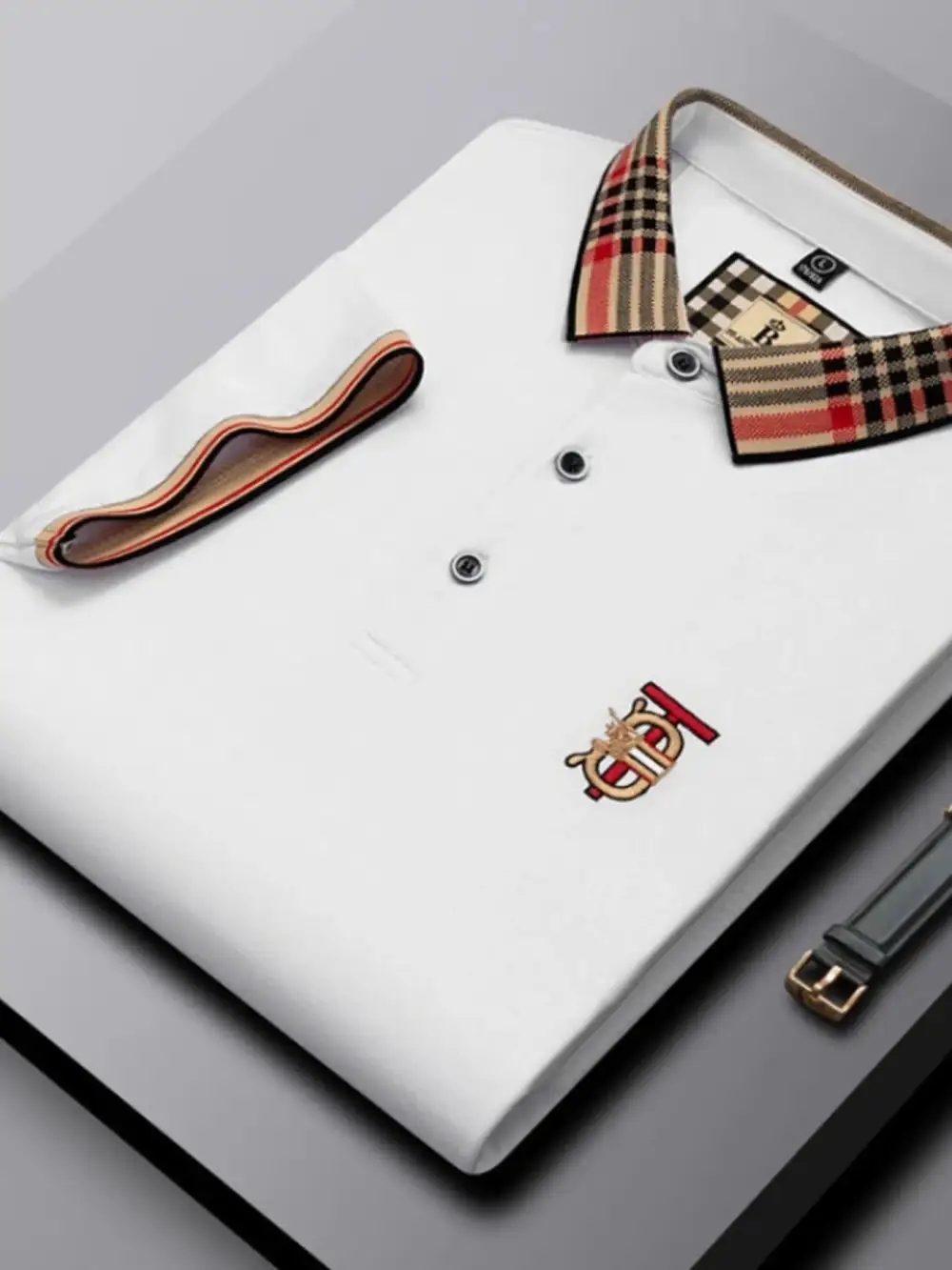 Simple Collared Polo Shirt