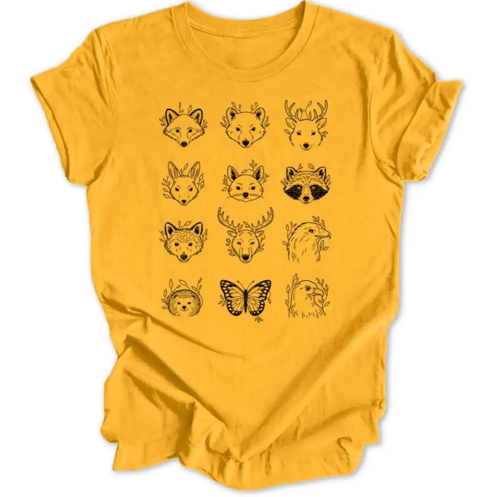 Forest Animals Unisex T-Shirt