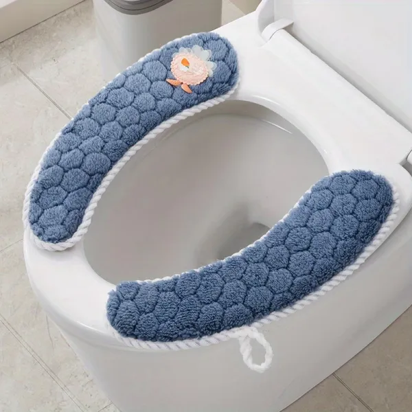 Plush Toilet Seat Cover