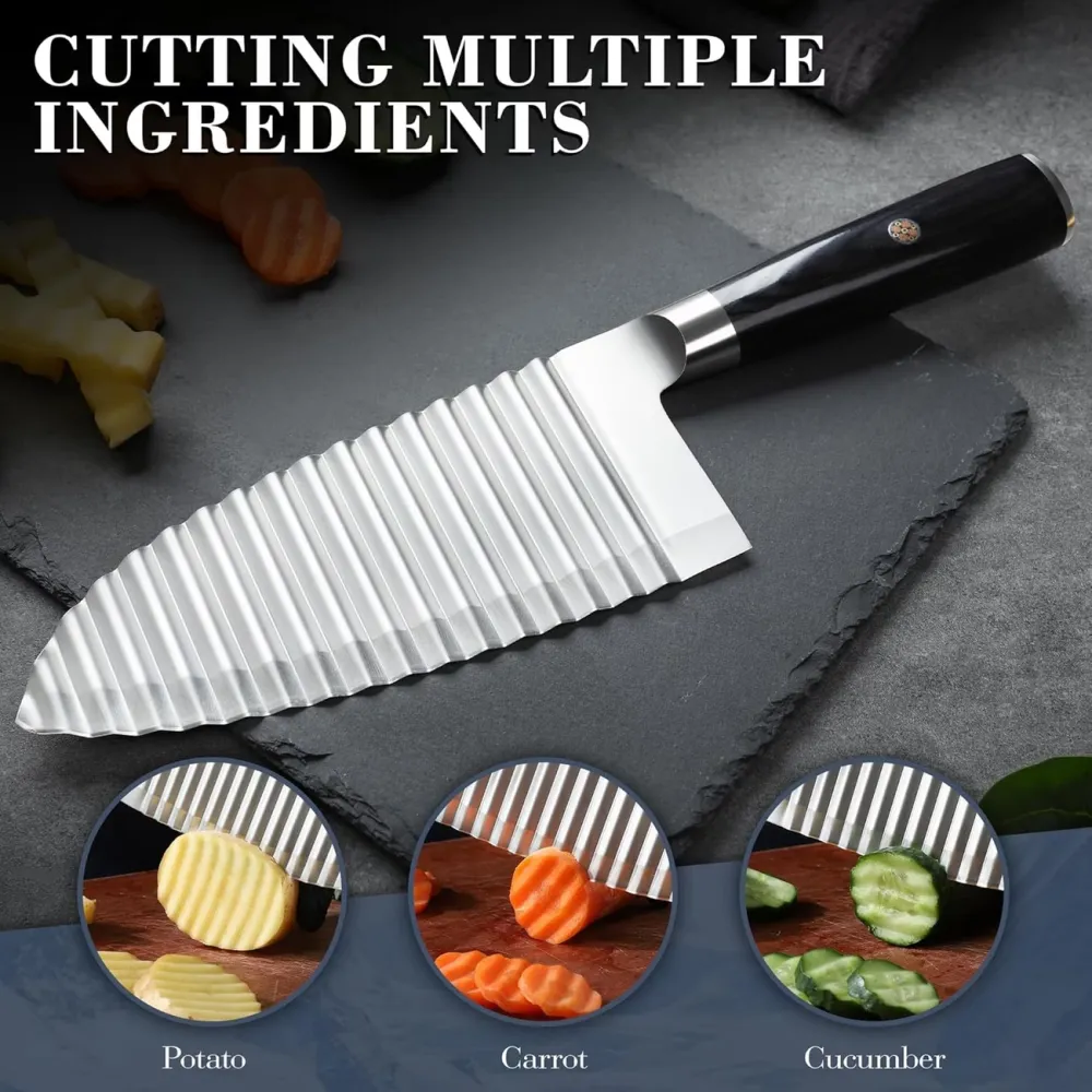 Crinkle Cut Vegetable Knife