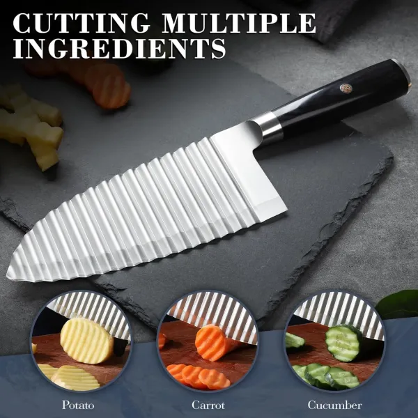 Crinkle Cut Vegetable Knife