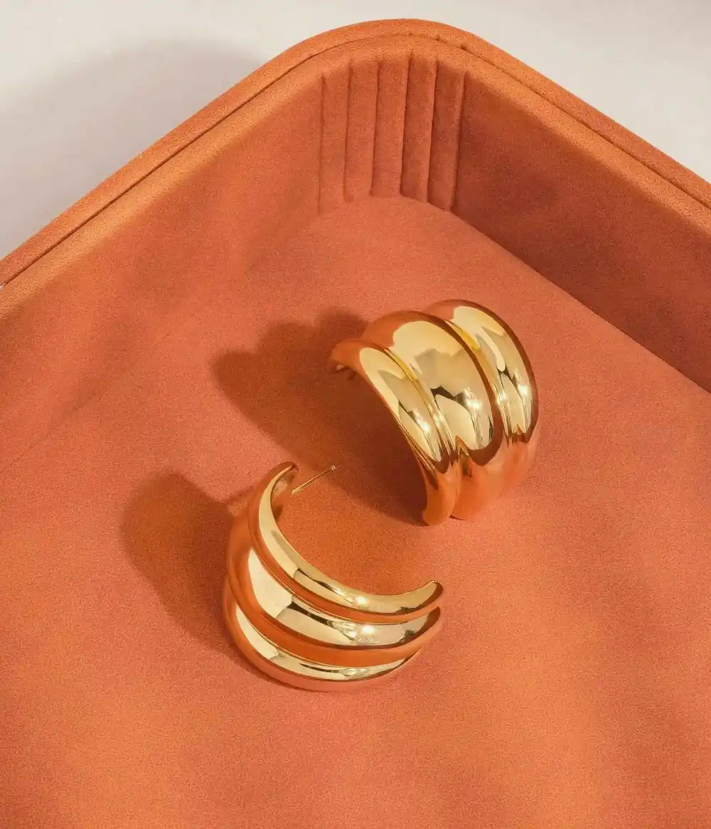 Minimal Everyday Hoop Earrings