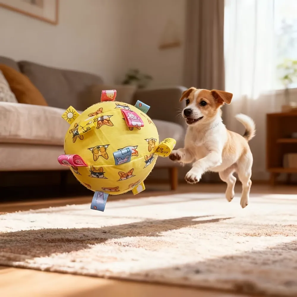 Interactive Dog Play Ball