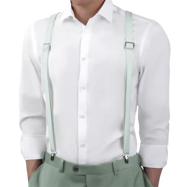 Classic Timeless Wedding Suspenders