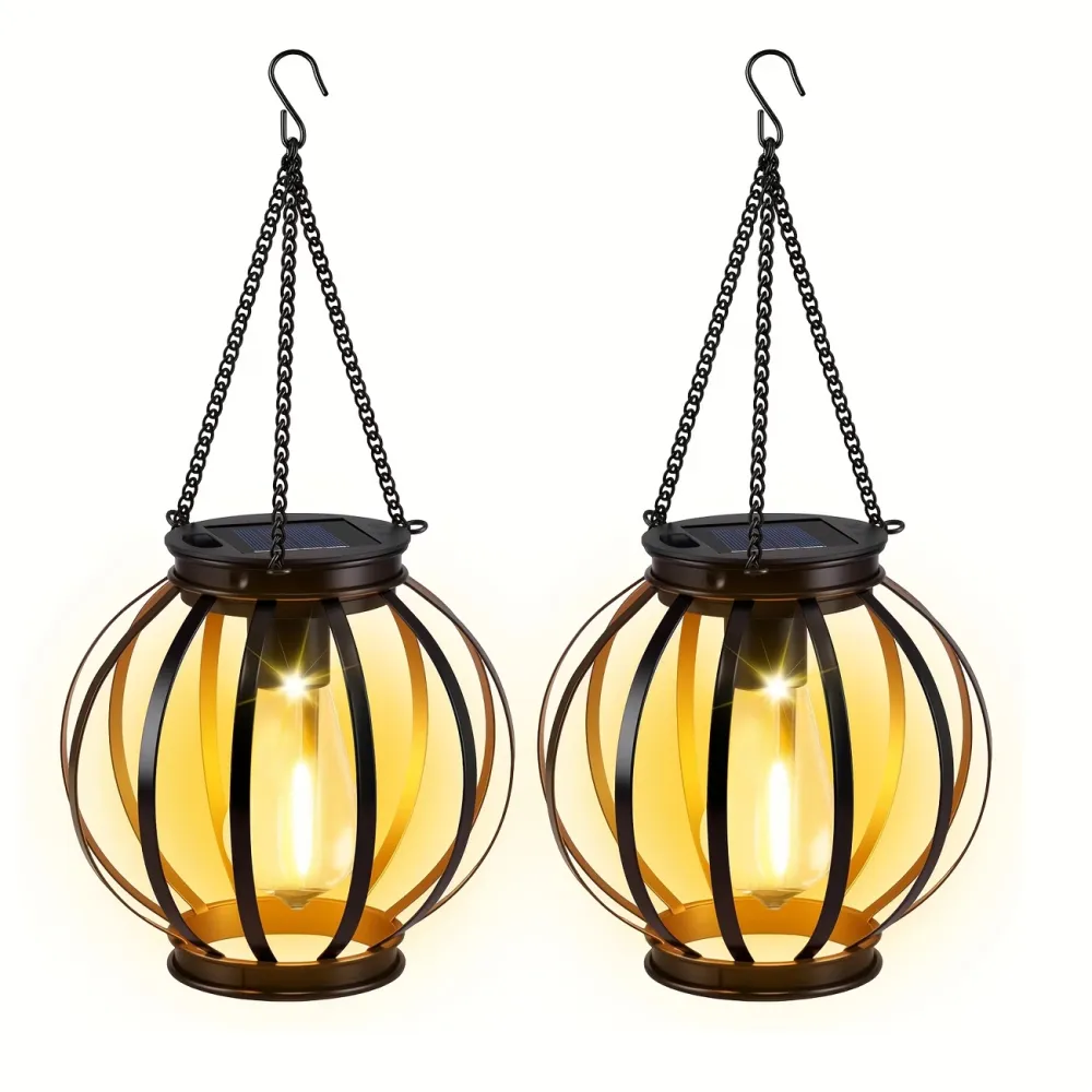 1 Pcs Solar Hanging Lantern Light