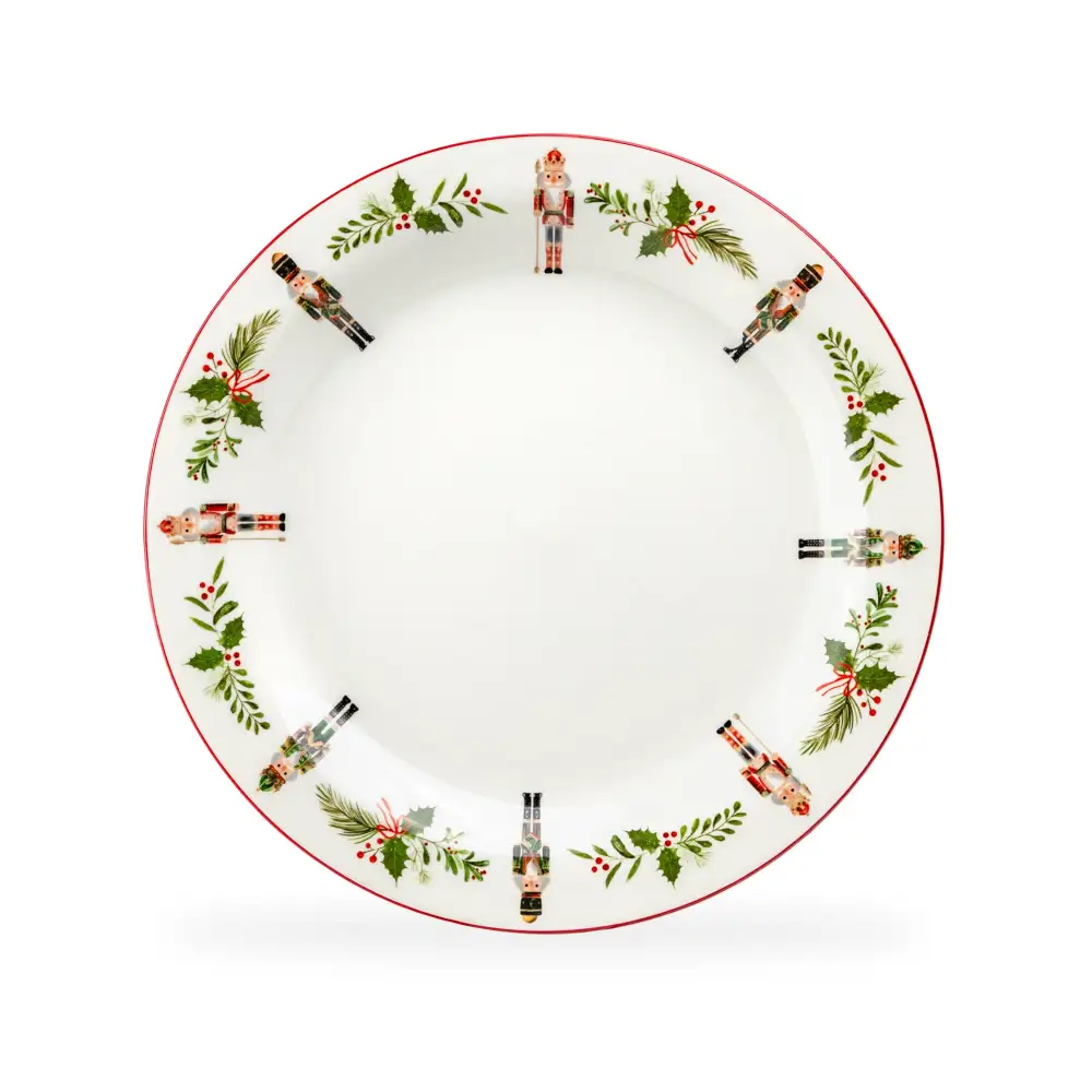 Royal Nutcrackers Ceramic Dinner Plate