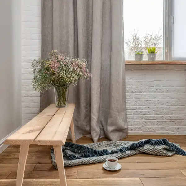 Lined Tab Top Blackout Curtain