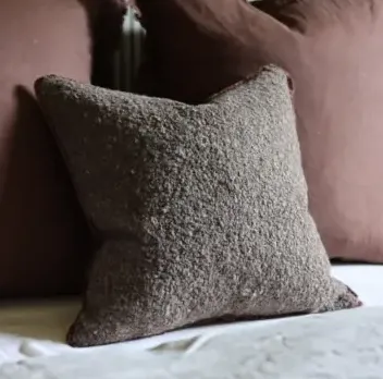 Boucle Textured Decorative Cushion