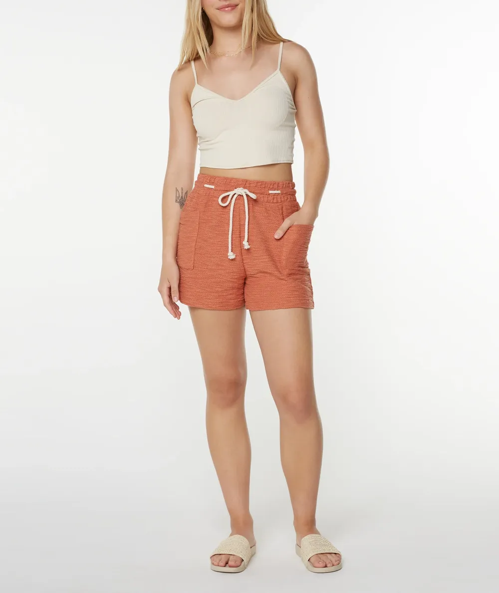 Side Patch Pocket Cinched Shorts