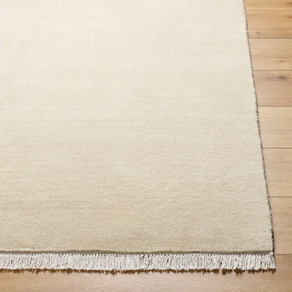 Hand-Loomed Wool Fringe Table Runner