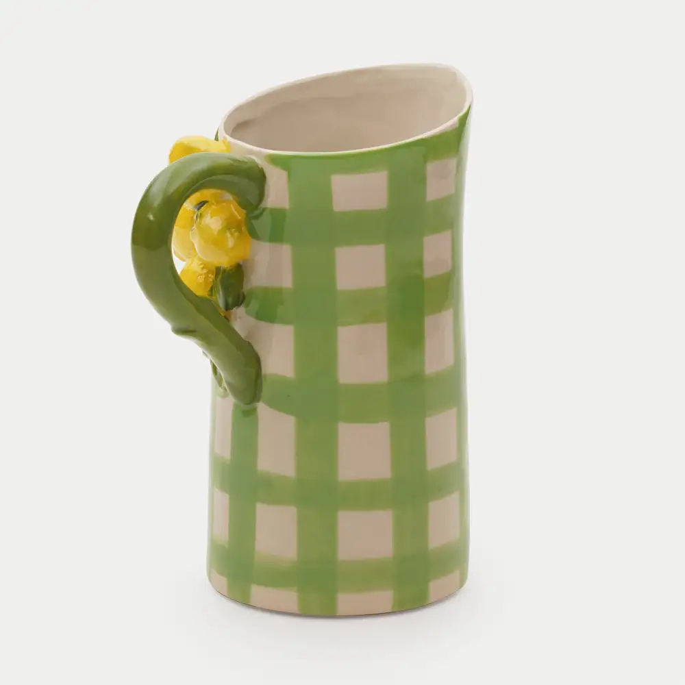 Check Ceramic Water Jug