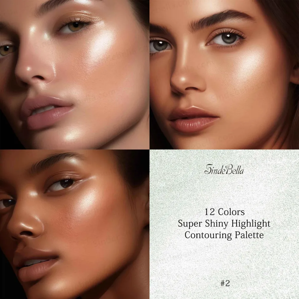 Shimmer Contour Highlight Palette