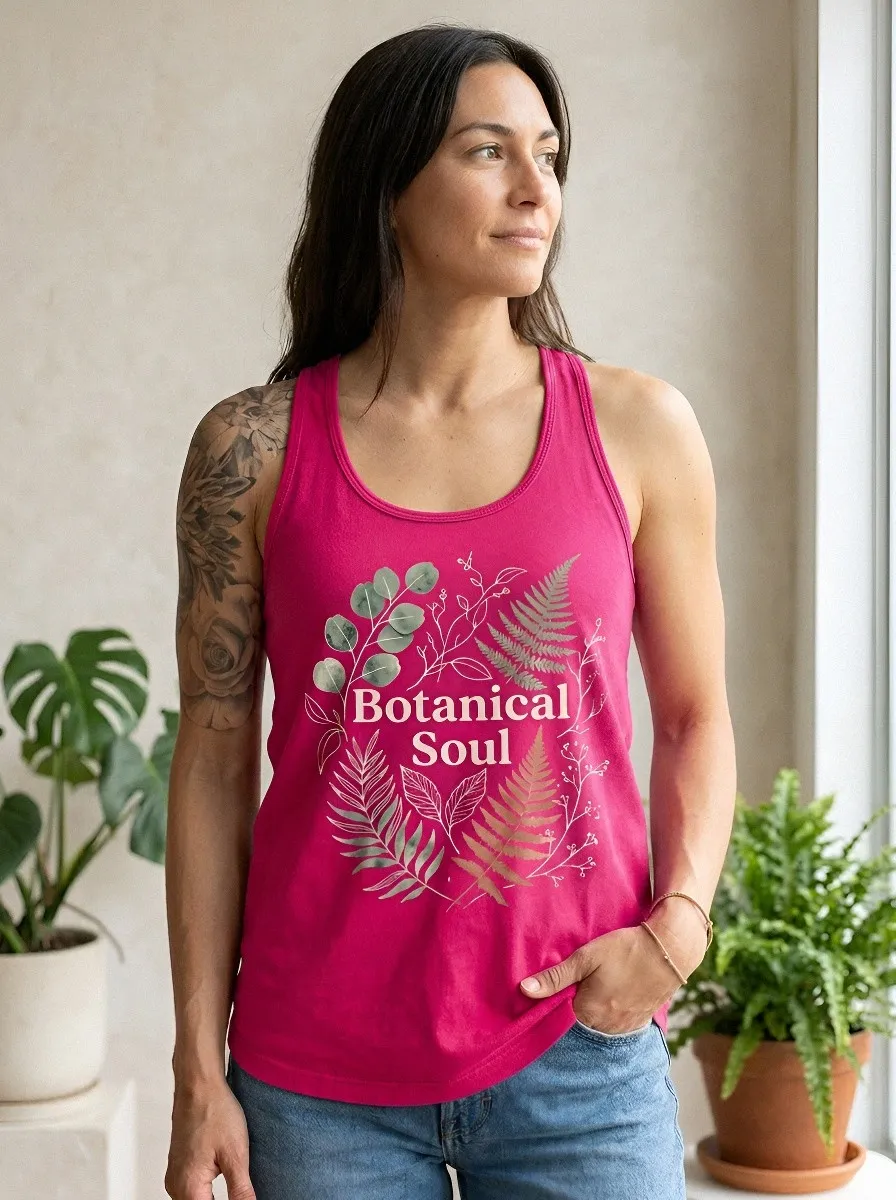 Botanical Soul Nature Tank Top Soft