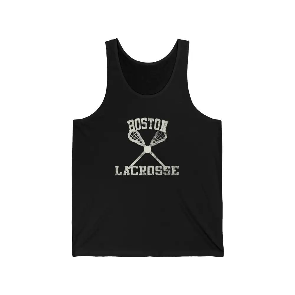 Clean Lacrosse Graphic Sleeveless Tank Top