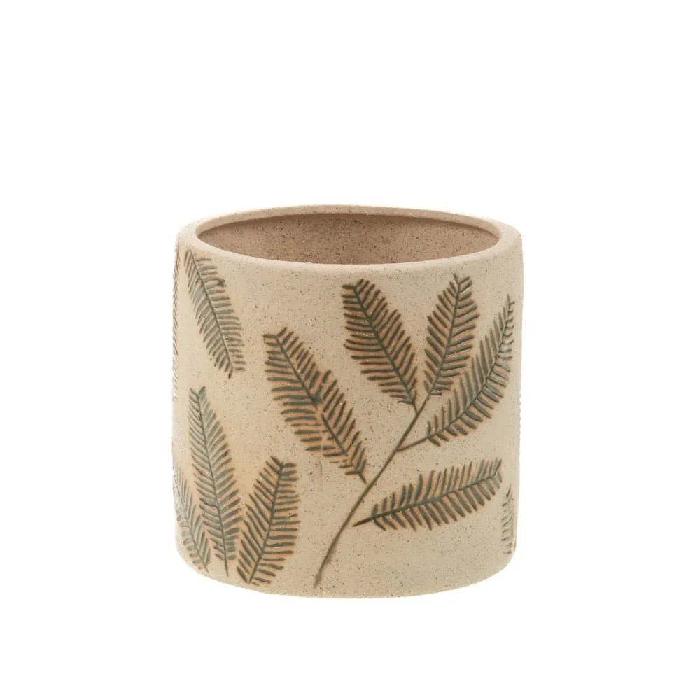 Beige Branch Ceramic Planter