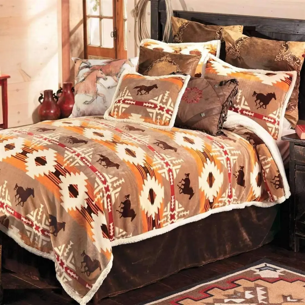 Diamond Animal Motif Bedding Set