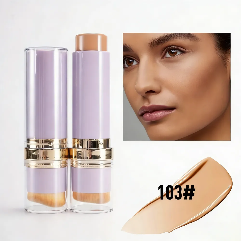 Dual-Ended Concealer with Brush