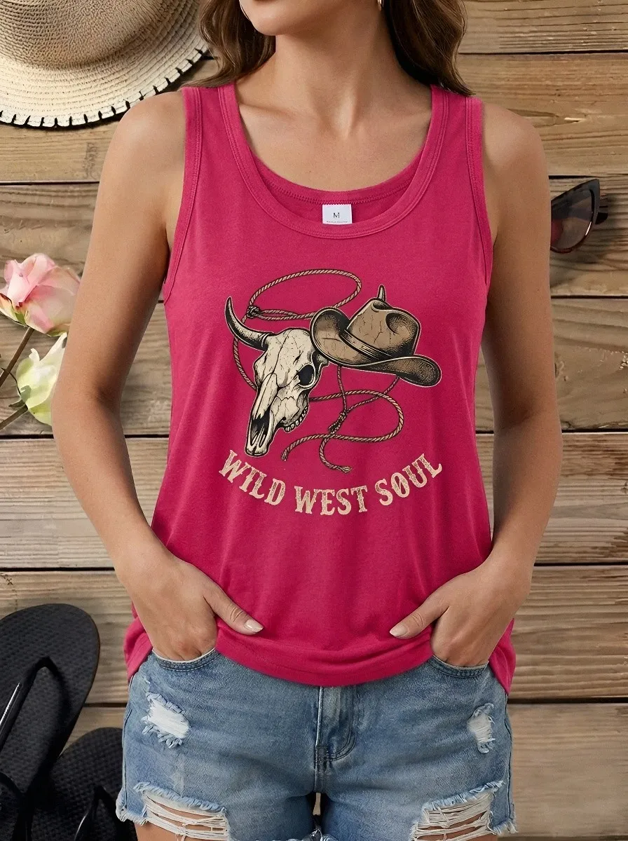 Wild West Soul Tank Top Modern