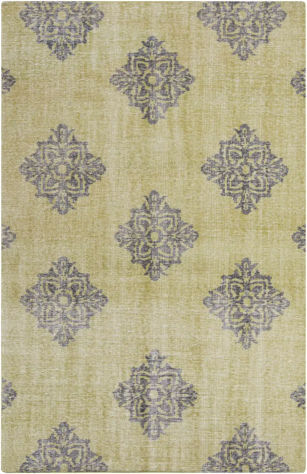 Distinctive Contemporary Hand Knotted Wool Area Rug