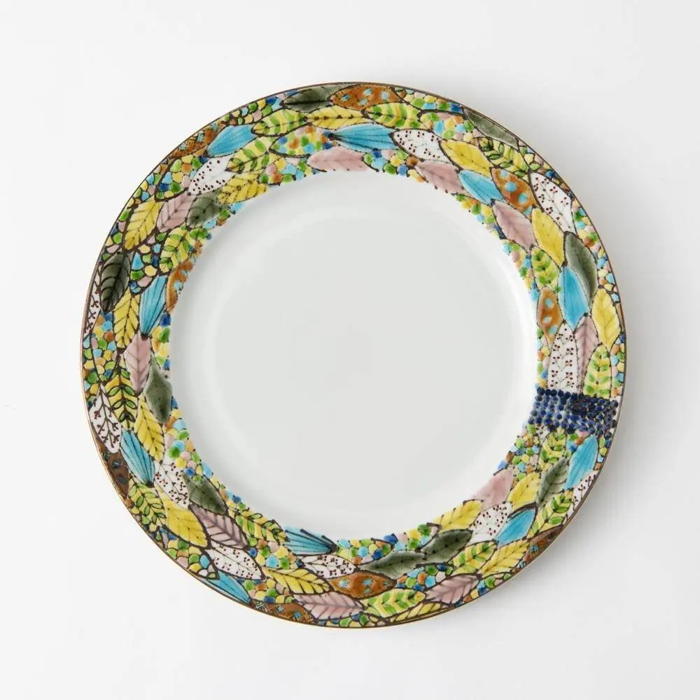 Round Leaf Dinner Plate