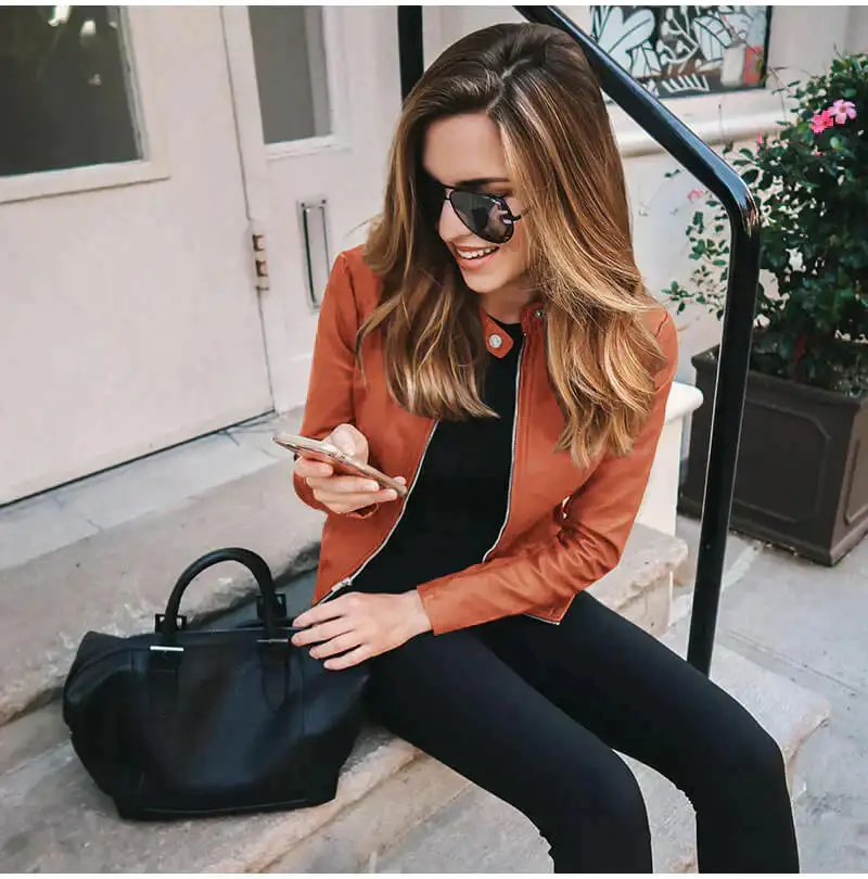 Leather Everyday Coat