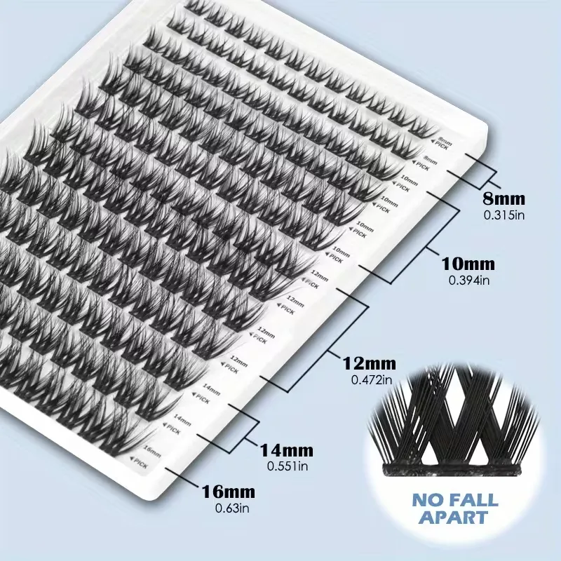 Multi-Length Cluster False Lashes