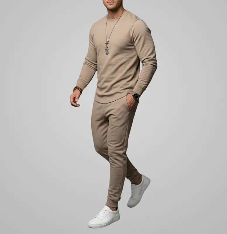 Crewneck Tracksuit Set