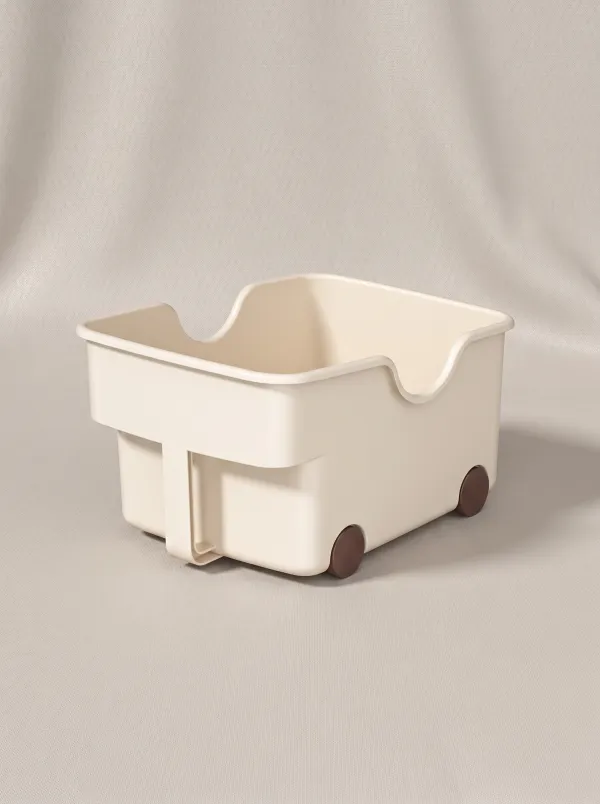 Multipurpose Basket With Wheels Long Type