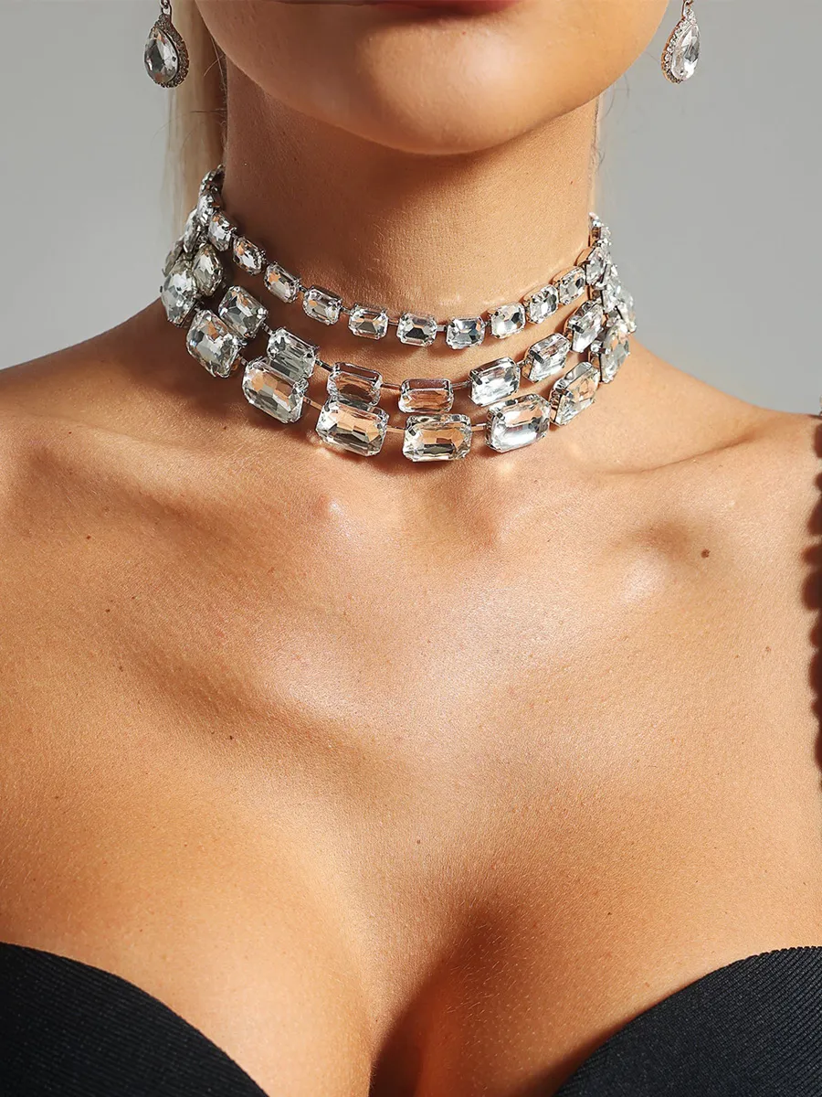 Rose Diamond Chocker