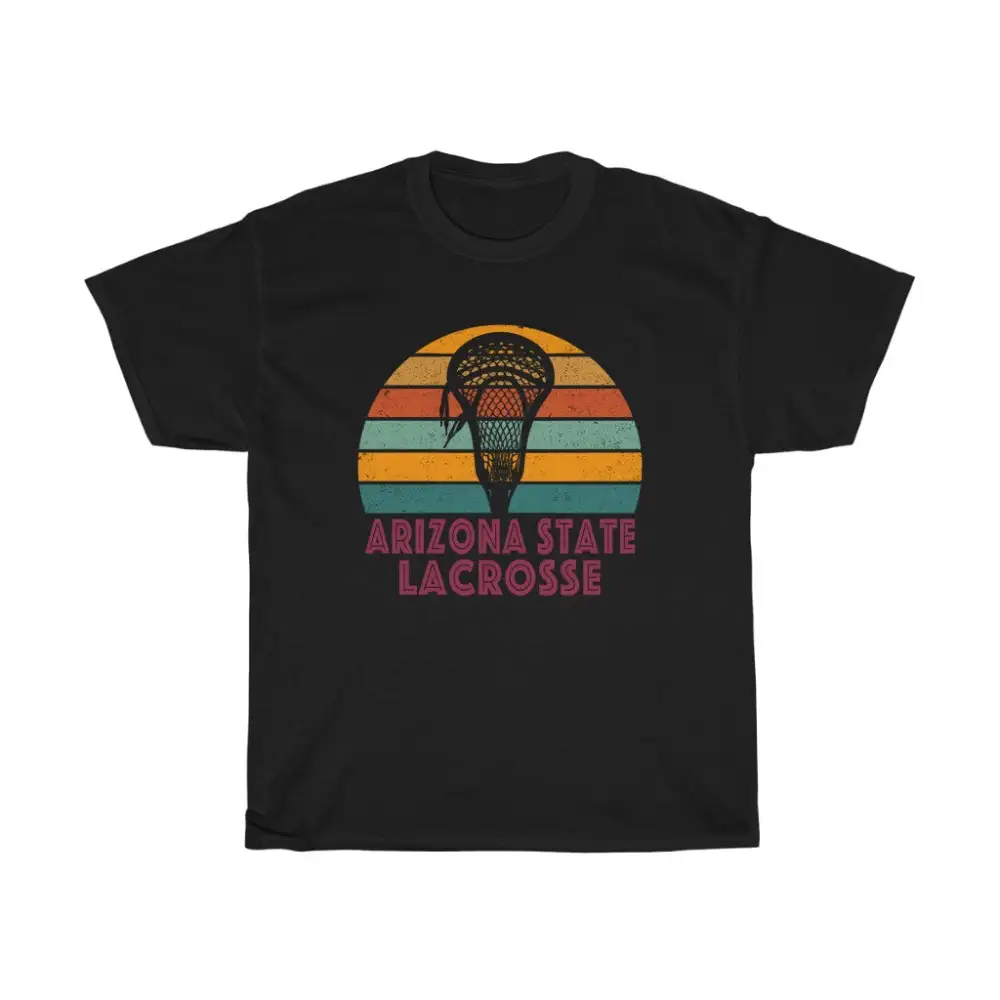 Arizona State Lacrosse Retro Sunset T-Shirt