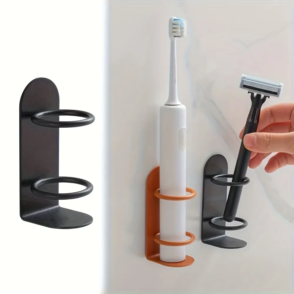 Bathroom Double-Ring Storage Rack
