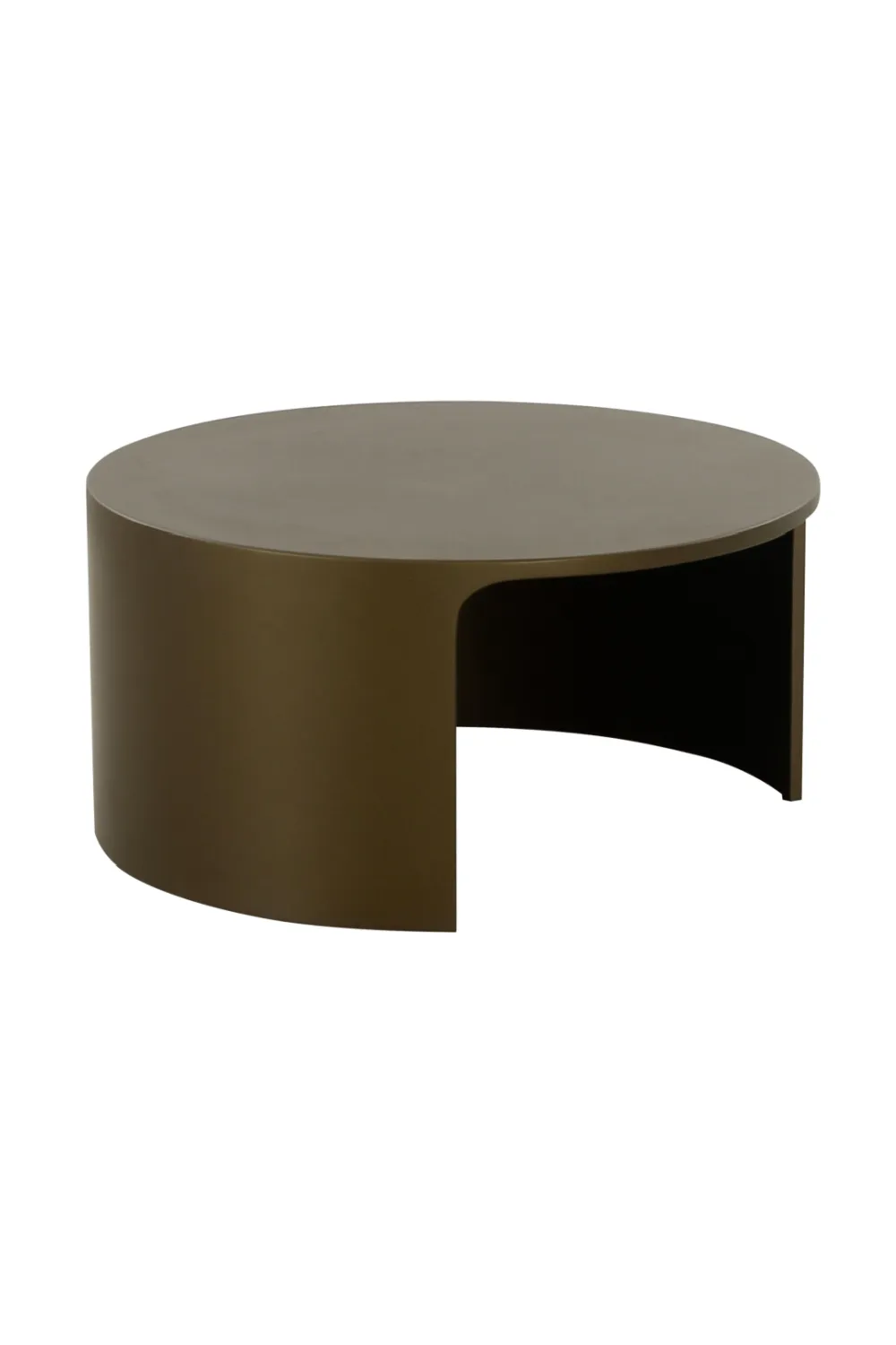 Olive Round Coffee Table
