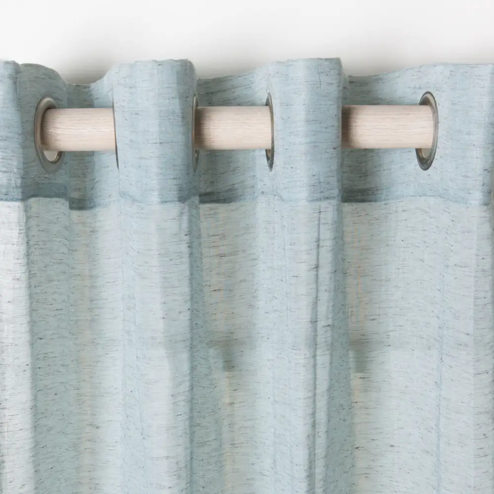 Sheer Eyelet Modern Curtain Panel