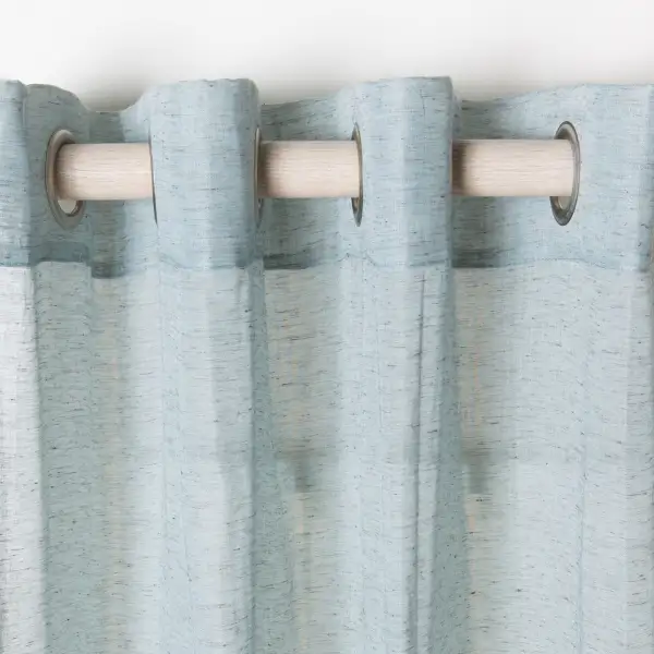 Sheer Eyelet Modern Curtain Panel